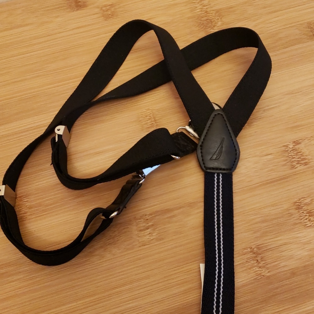 Boys Nautica Suspenders